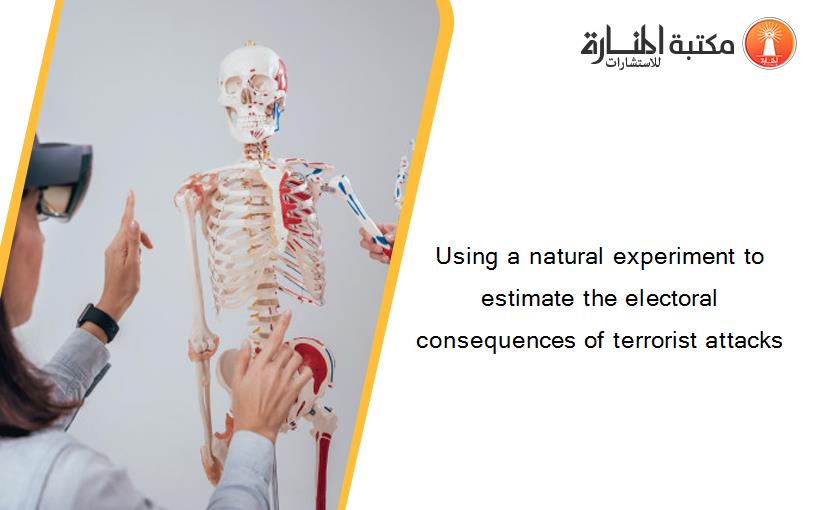 Using a natural experiment to estimate the electoral consequences of terrorist attacks