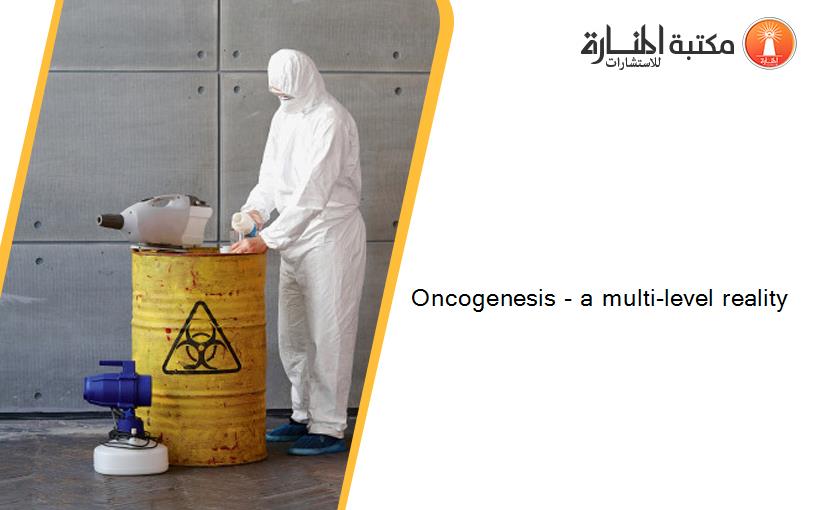 Oncogenesis - a multi-level reality