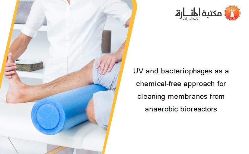 UV and bacteriophages as a chemical-free approach for cleaning membranes from anaerobic bioreactors