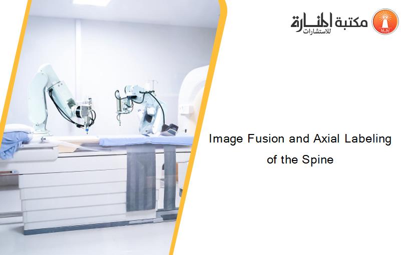 Image Fusion and Axial Labeling of the Spine