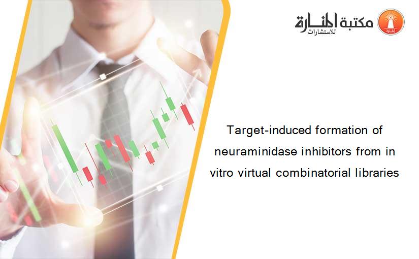Target-induced formation of neuraminidase inhibitors from in vitro virtual combinatorial libraries