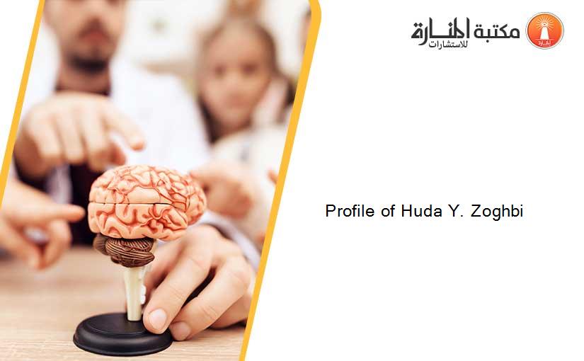 Profile of Huda Y. Zoghbi