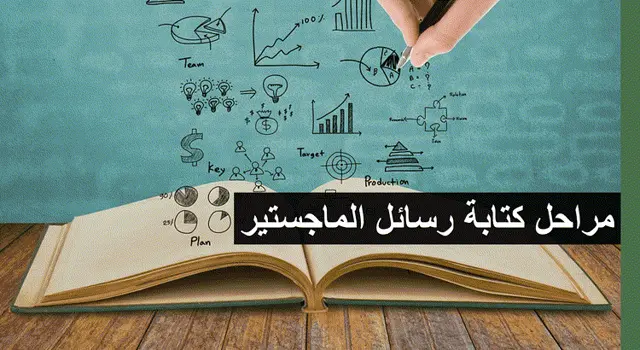مراحل واجراءات كتابة رسائل الماجستير