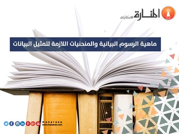 الرسوم البيانية والمنحنيات اللازمة لتمثيل البيانات