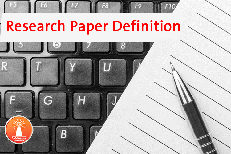 Research Paper Definition