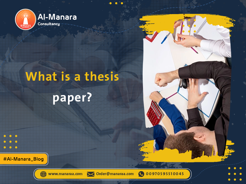 What is a thesis paper