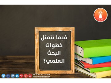 فيما تتمثل خطوات البحث؟