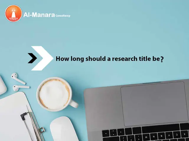 How long should a research title be?