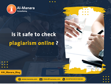 Is it safe to check plagiarism online؟