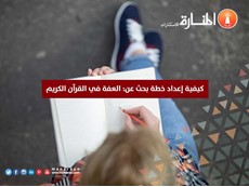 كيفية إعداد خطة بحث عن: العفة في القرآن الكريم