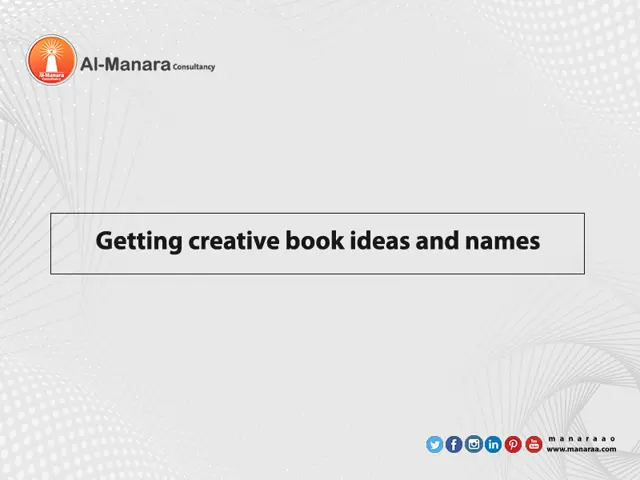 Getting creative book ideas and names