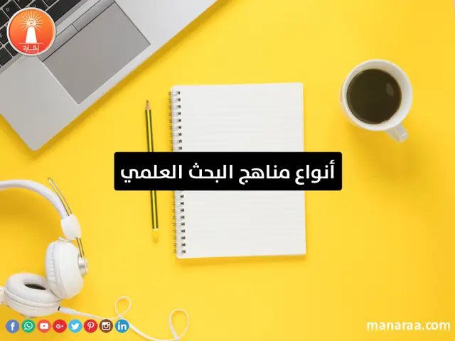 أنواع مناهج البحث العلمي [محدث]