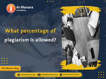 What percentage of plagiarism is allowed?