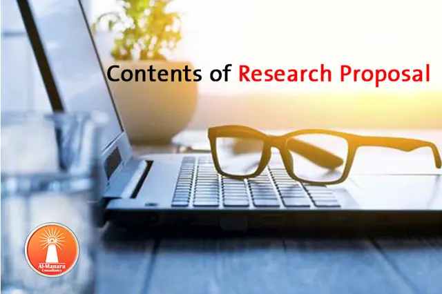 Contents of Research Proposal