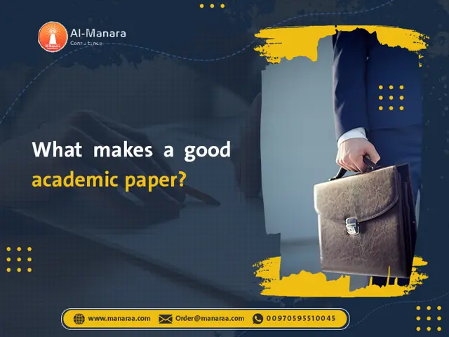 What makes a good academic paper?