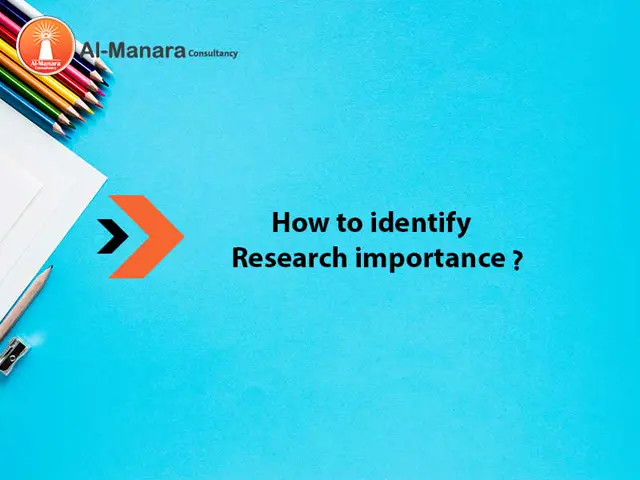 How to identify Research importance?