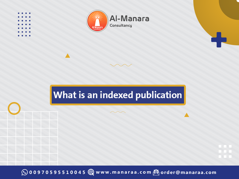What is an indexed publication