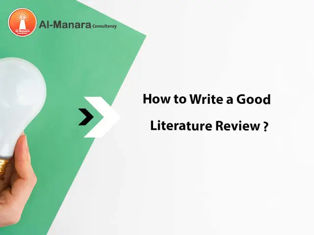 How to Write a Good Literature Review? 