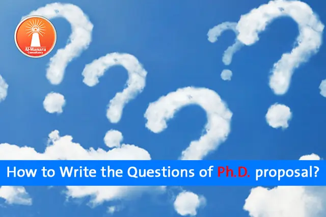 How to Write the Questions of Ph.D. proposal?