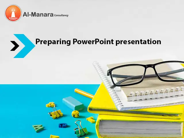 Preparing PowerPoint presentation