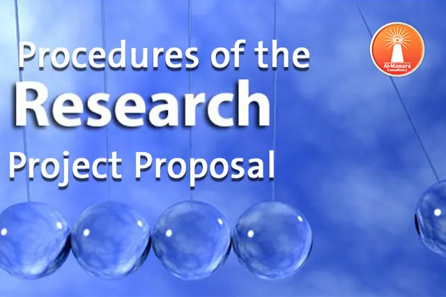 Procedures of the Research Project Proposal