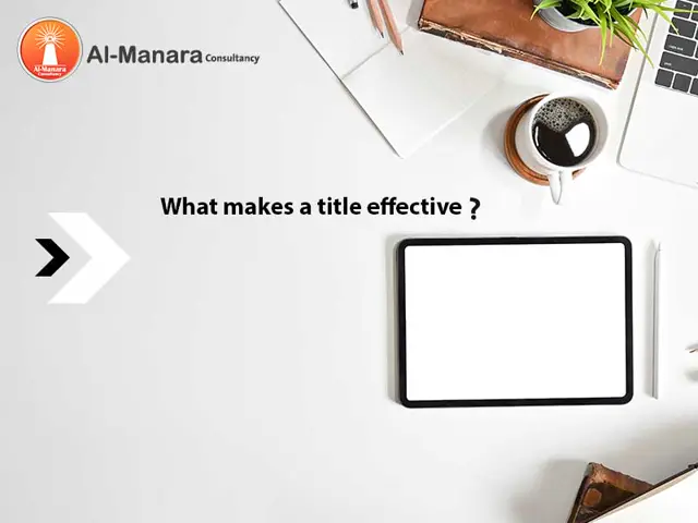 What makes a title effective?