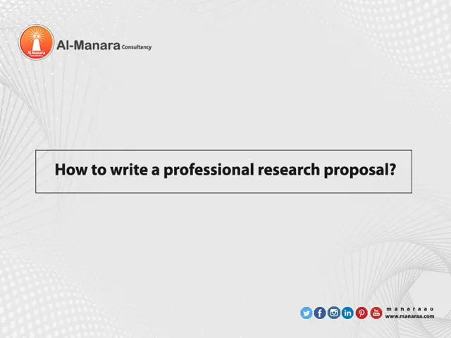 How to write a professional research proposal?