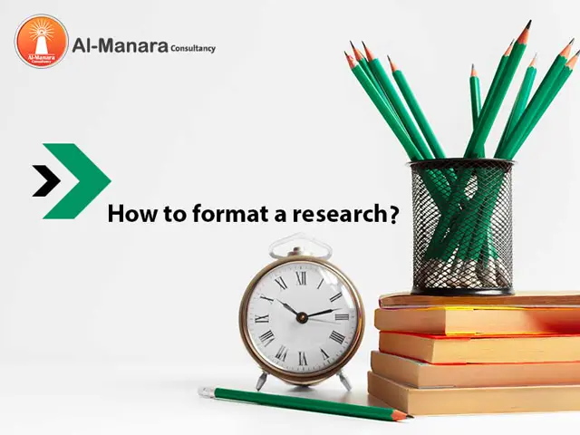 How to format a research?