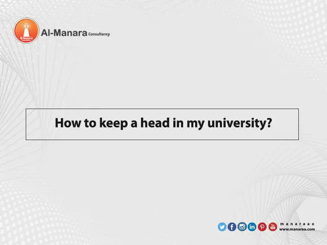 How to keep a head in my university?