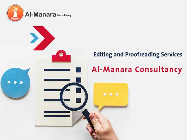 Editing and Proofreading Services - Al-Manara Consultancy
