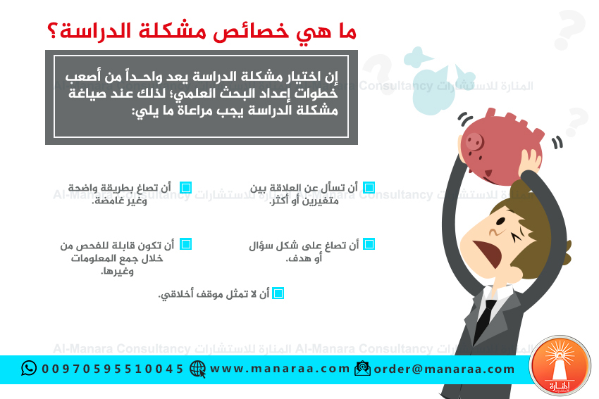 خصائص مشكلة الدراسة